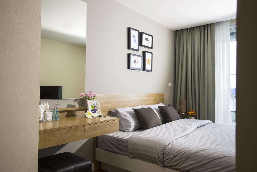 Bbg Seaside Luxurious Service Apartment Bang Saen Bilik gambar