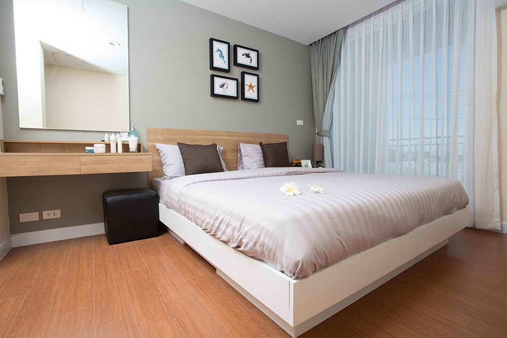 Bbg Seaside Luxurious Service Apartment Bang Saen Luaran gambar